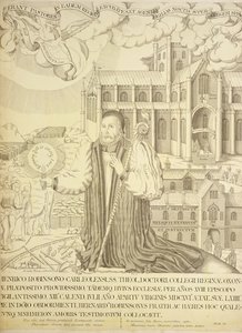 Ms. New Coll 380, f5r. A Carlisle-i Szent Mária székesegyház régiségei, Robert Carlile rajza, 1795 (toll, tinta és mosás papíron)
